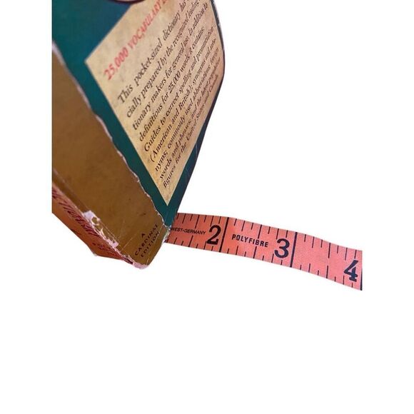 1958 The Mirriam Webster Pocket Dictionary English Language Paperback Book - Picture 12 of 13